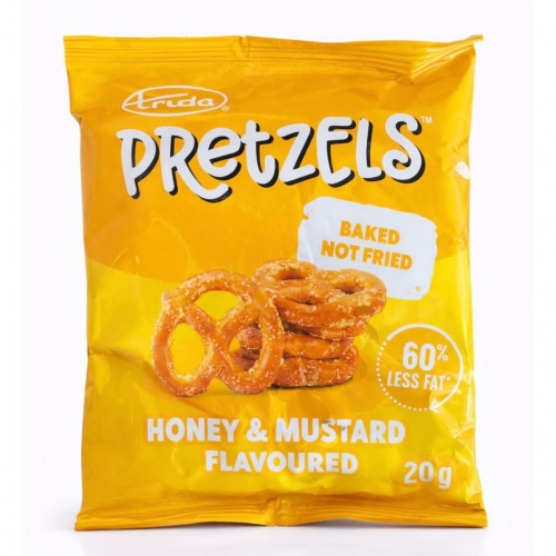 Taits Pretzels Honey & Mustard 20g